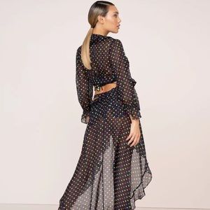 Agent Provocateur Sidney Polka Dot Top